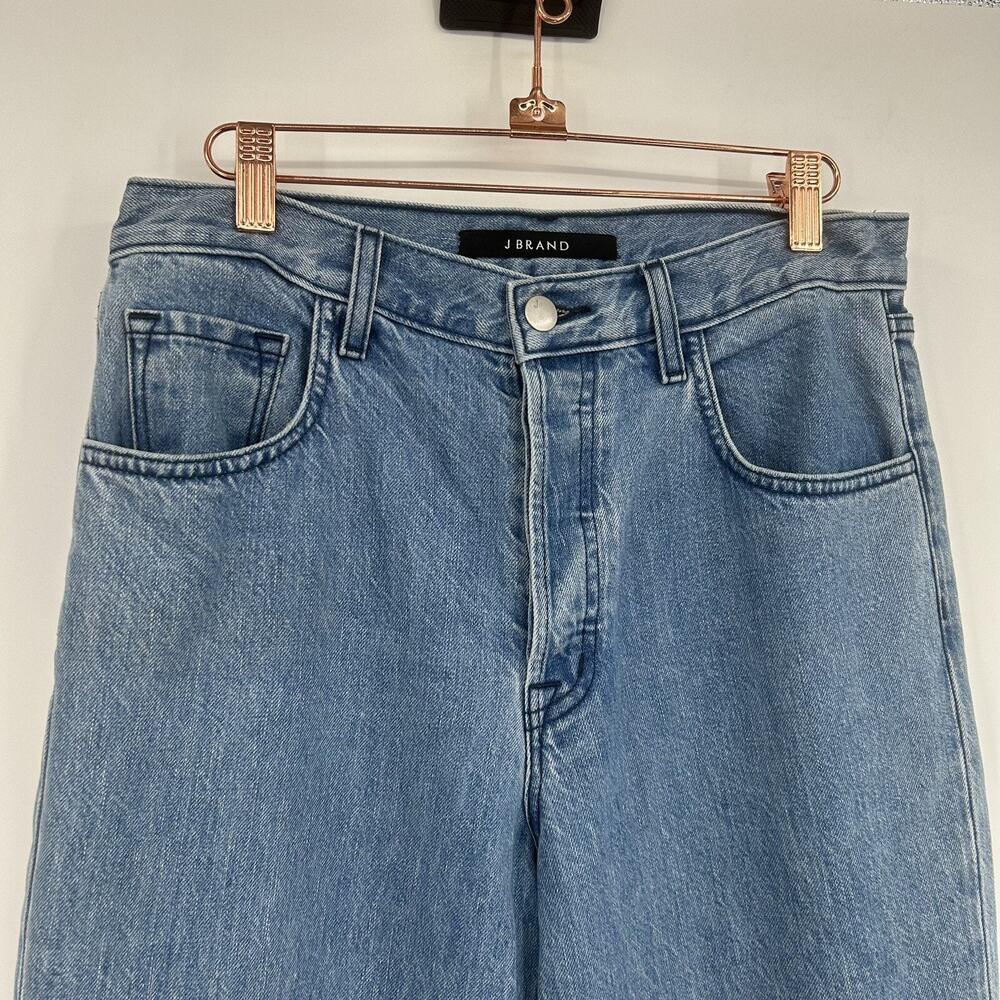 J Brand Straight Leg Button Fly Raw Hem Ankle Jeans Size 27 - Picture 2 of 8